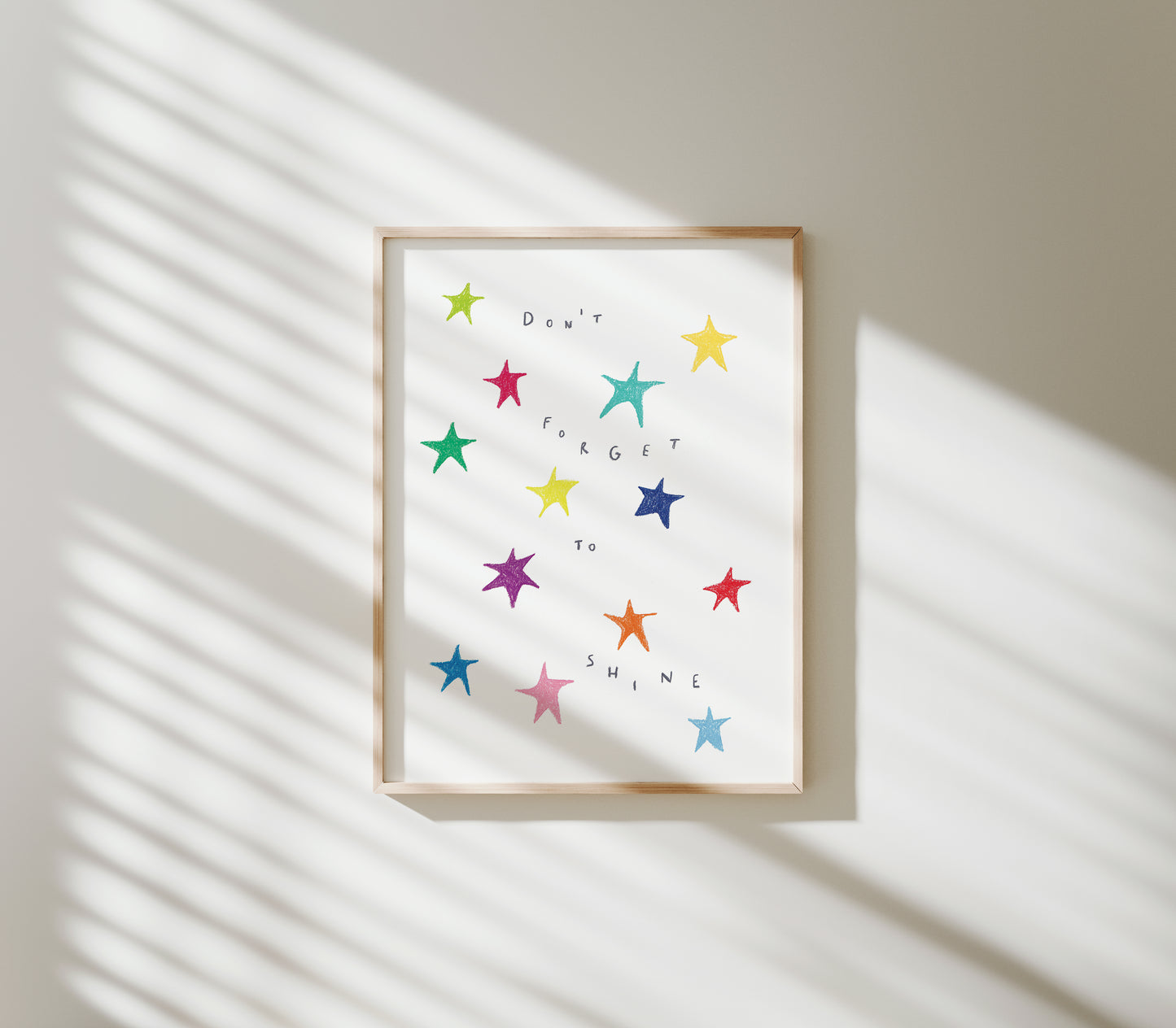 Don't Forget to Shine Print