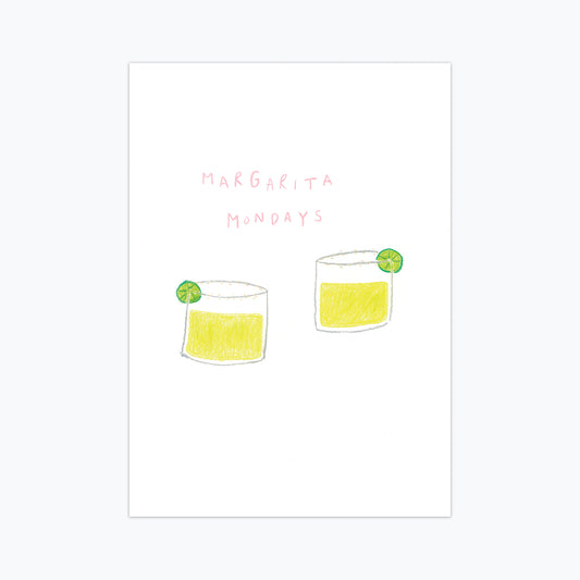 Margarita Mondays Print