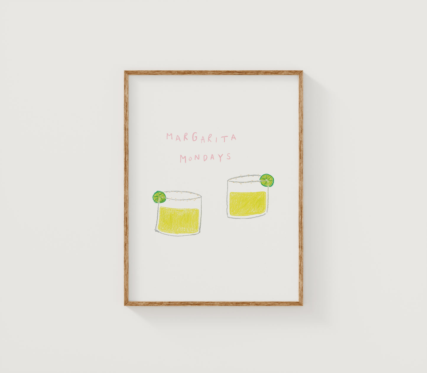 Margarita Mondays Print