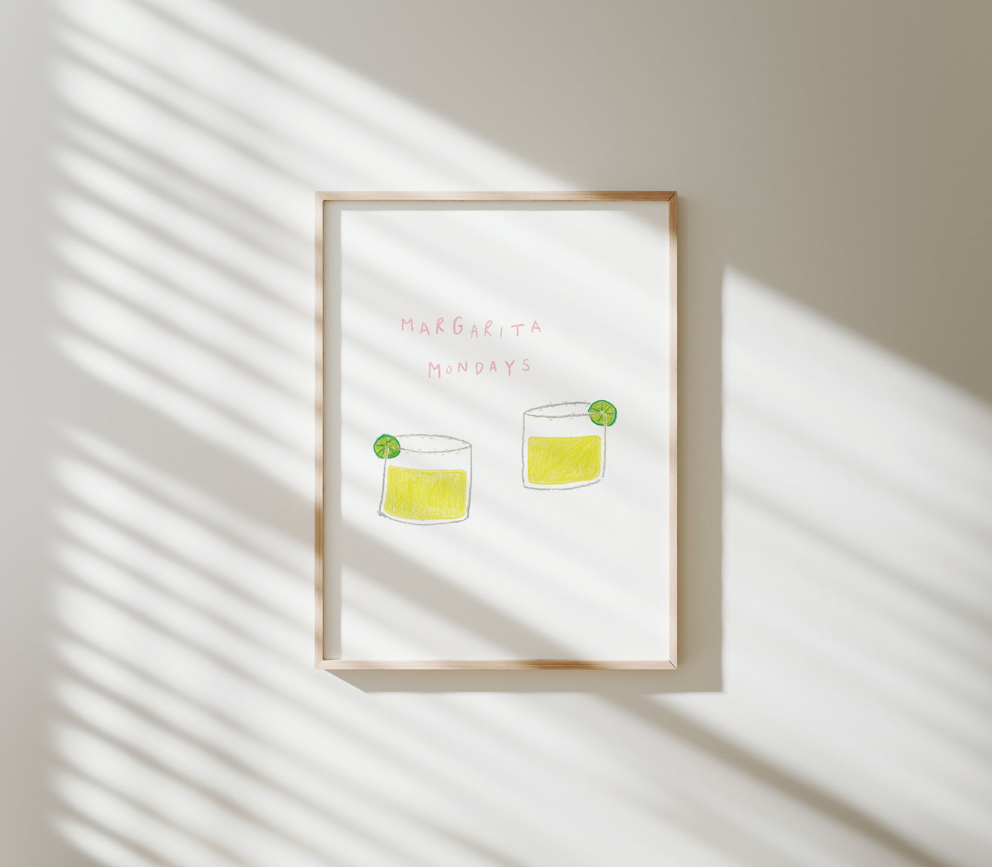 Margarita Mondays Print