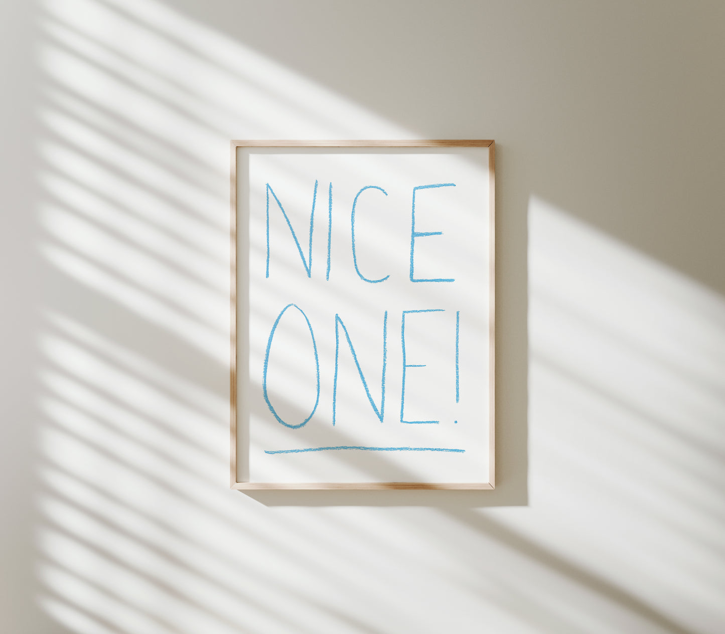 Nice One! Print