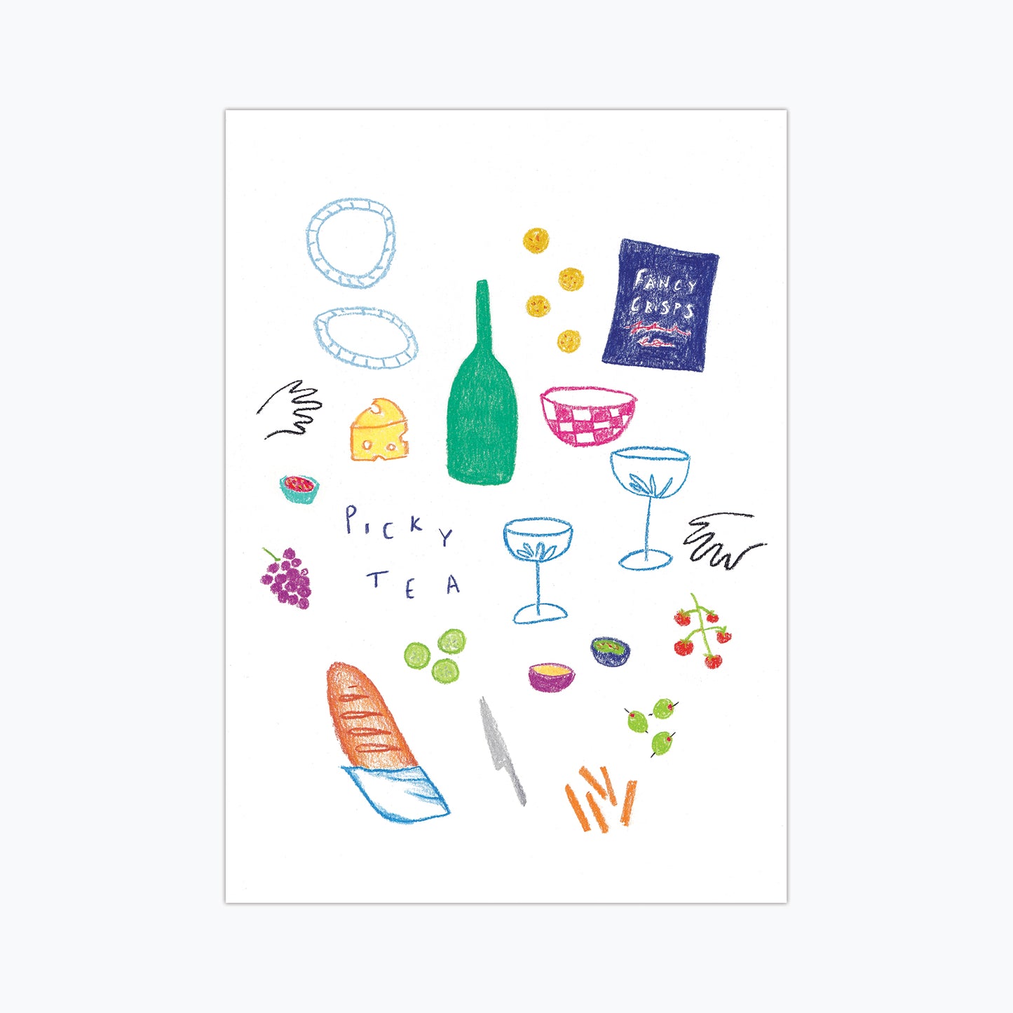 Picky Tea Print