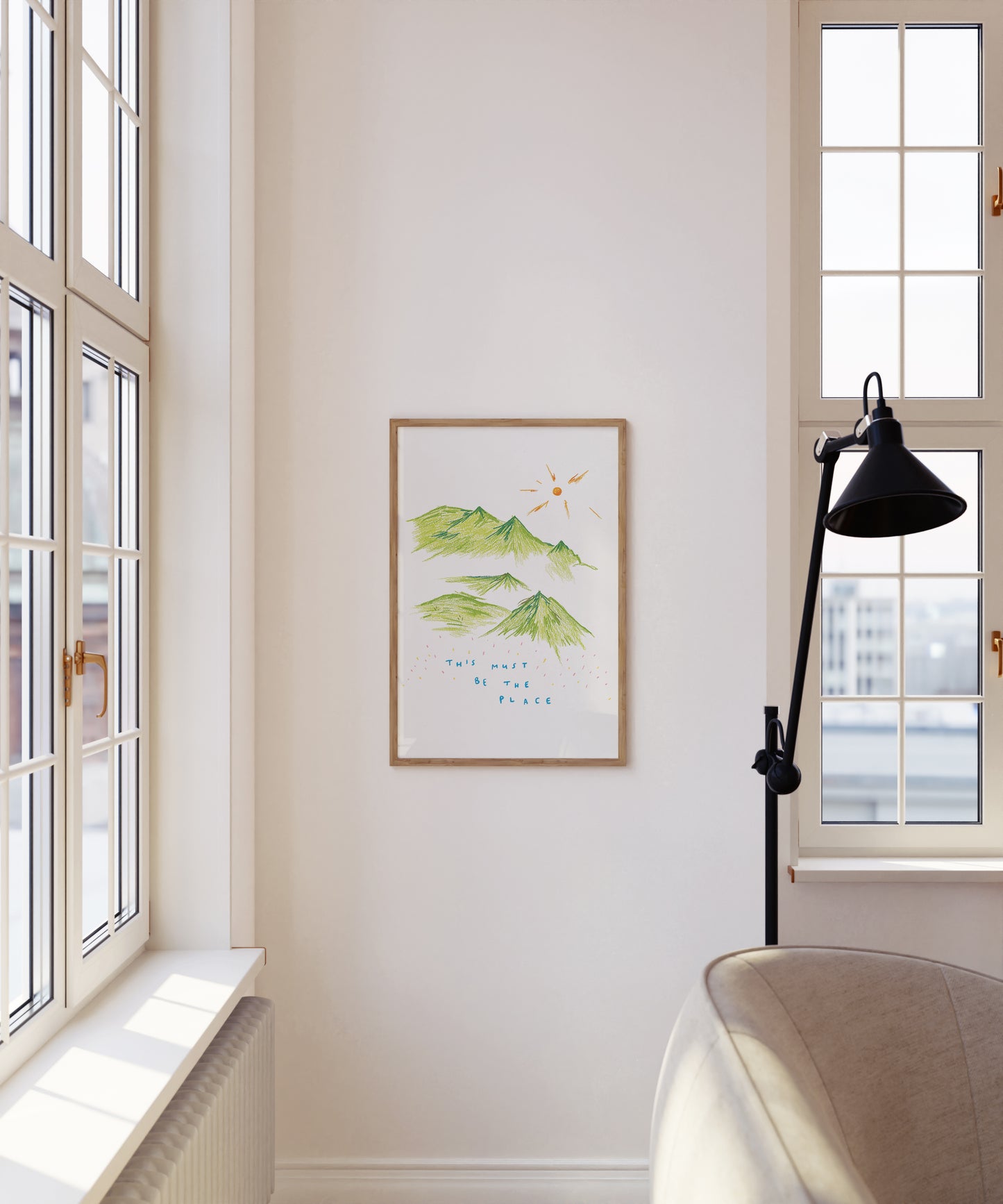 This must be the place print