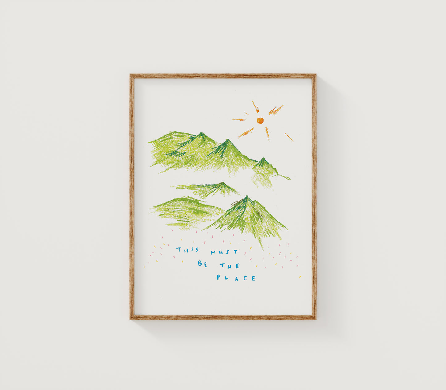 This must be the place print