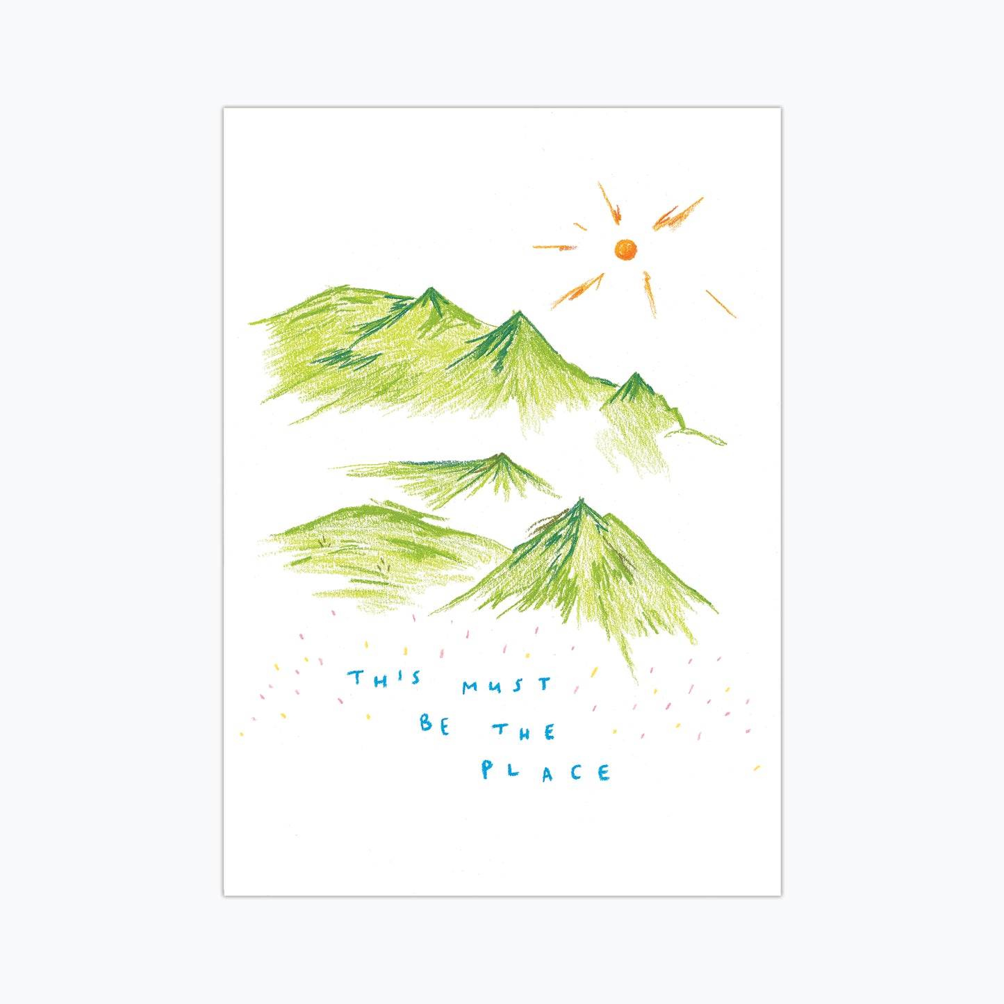 This must be the place print
