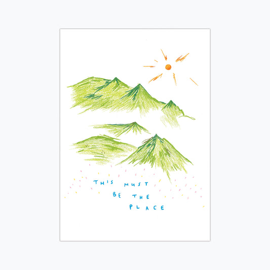 This must be the place print