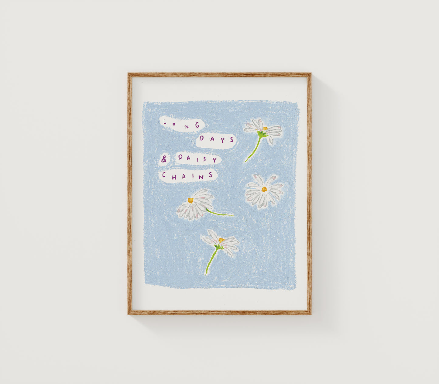 Long Days & Daisy Chains Print