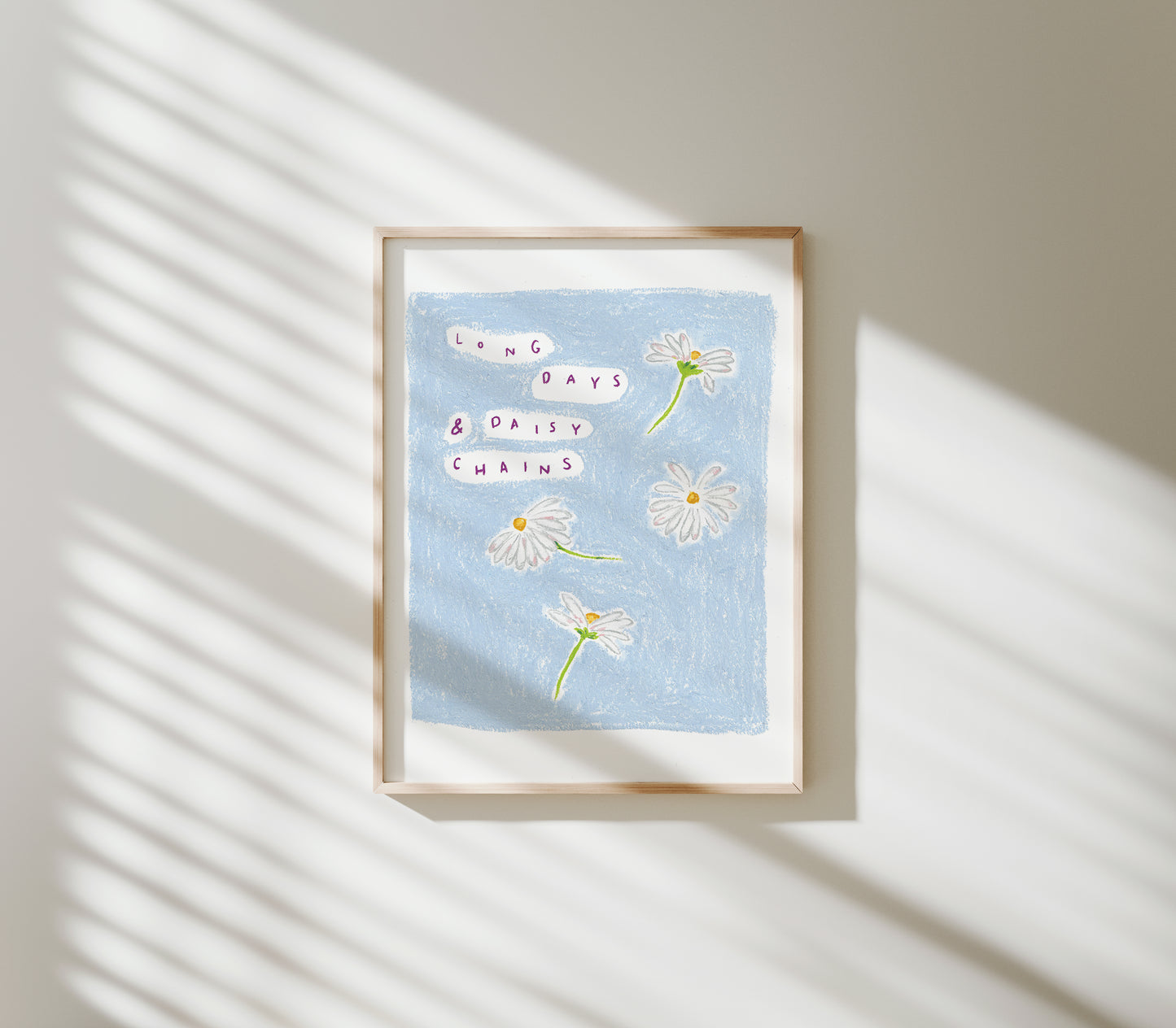 Long Days & Daisy Chains Print