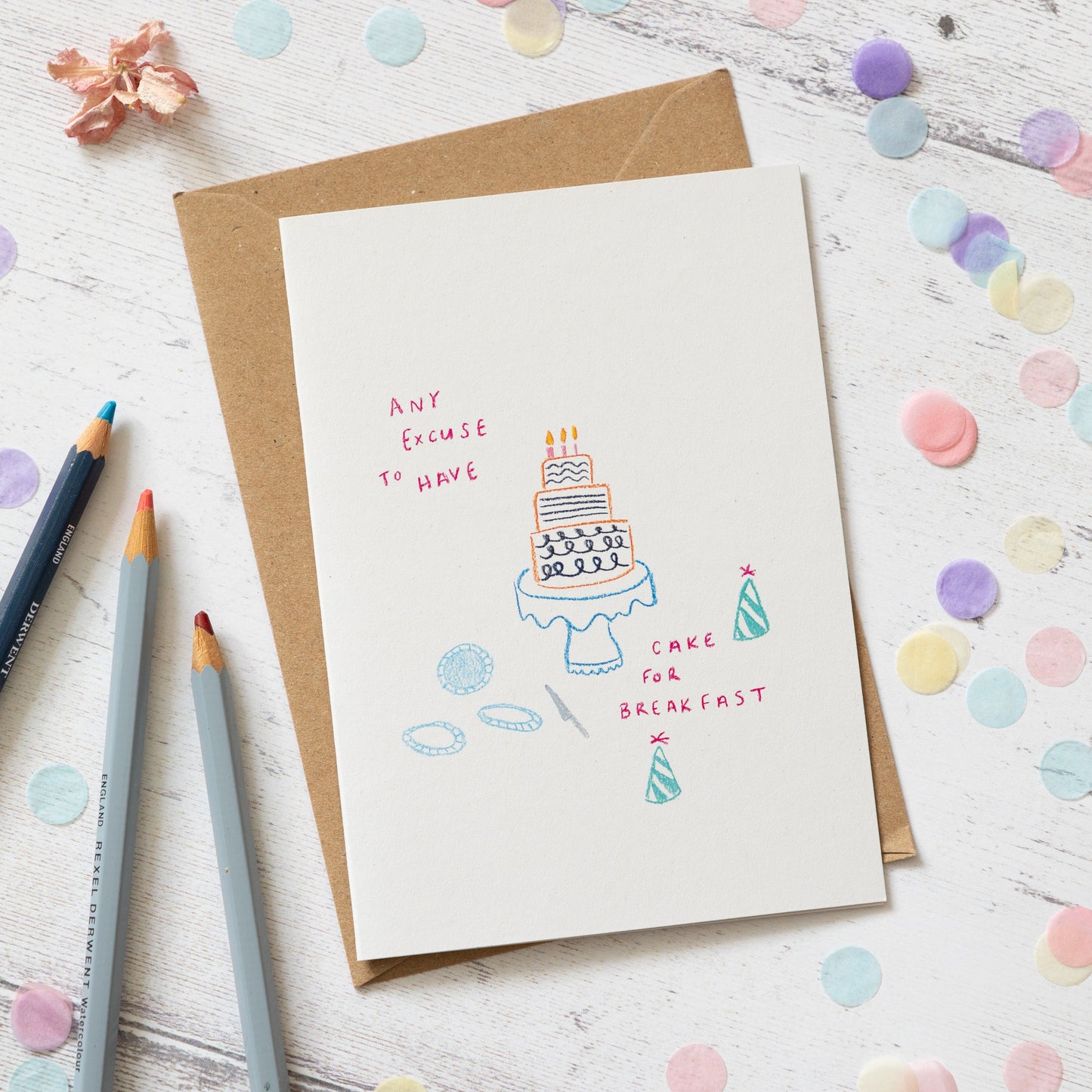 Any Excuse for Cake Card